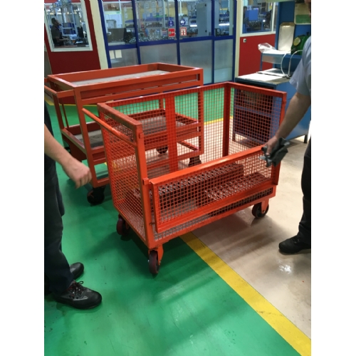 END�STR�YEL YARI MAMUL VE PROSES BESLEME ARABASI